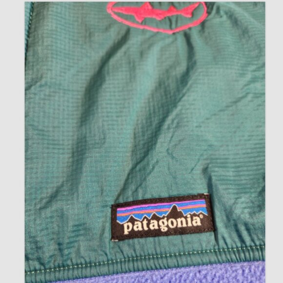 Patagonia x Dogfish Head Microdini Hoodie Hooded Fleece Full Zip Jacket - Picture 6 of 11